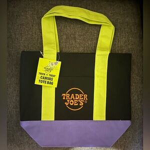 Trader Joe's Mini Tote Bag Halloween (Multi Color)